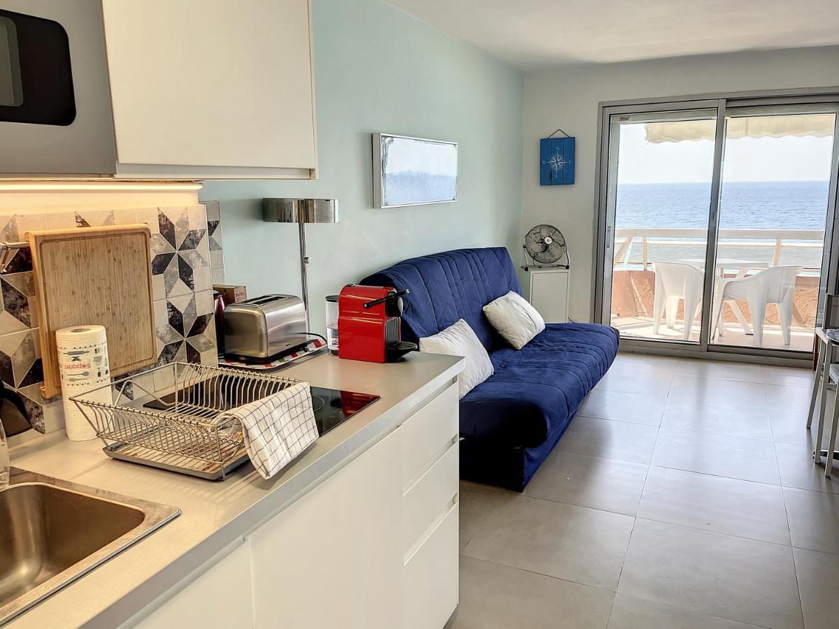 Studio With Beautiful Sea View And Direct Beach Access Cannes Exteriör bild